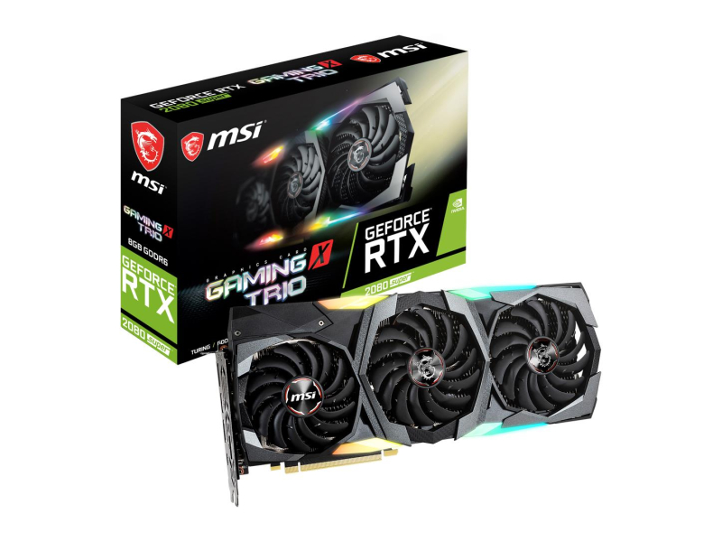 MSI Geforce RTX 2080 SUPER GAMING X TRIO 8GB GDDR6